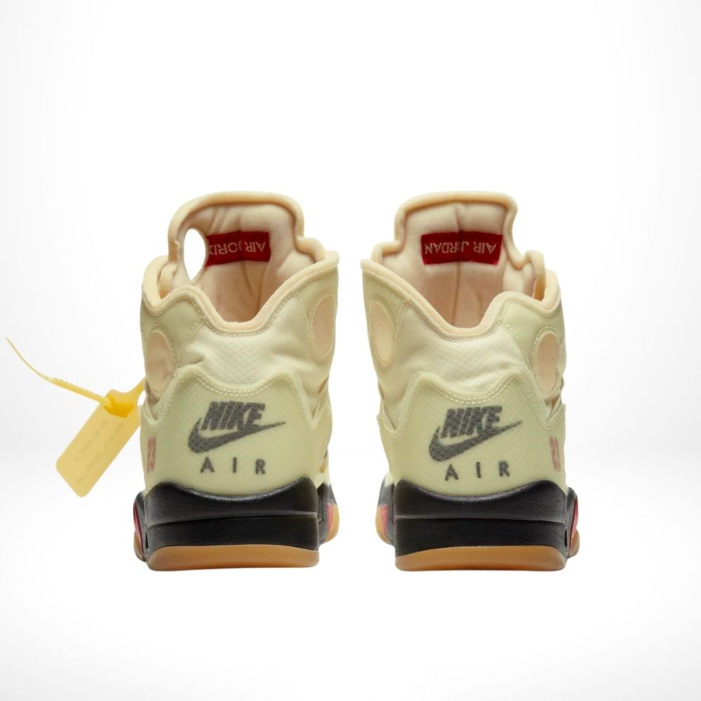 Air Jordan 5 Retro X Off-White Sail