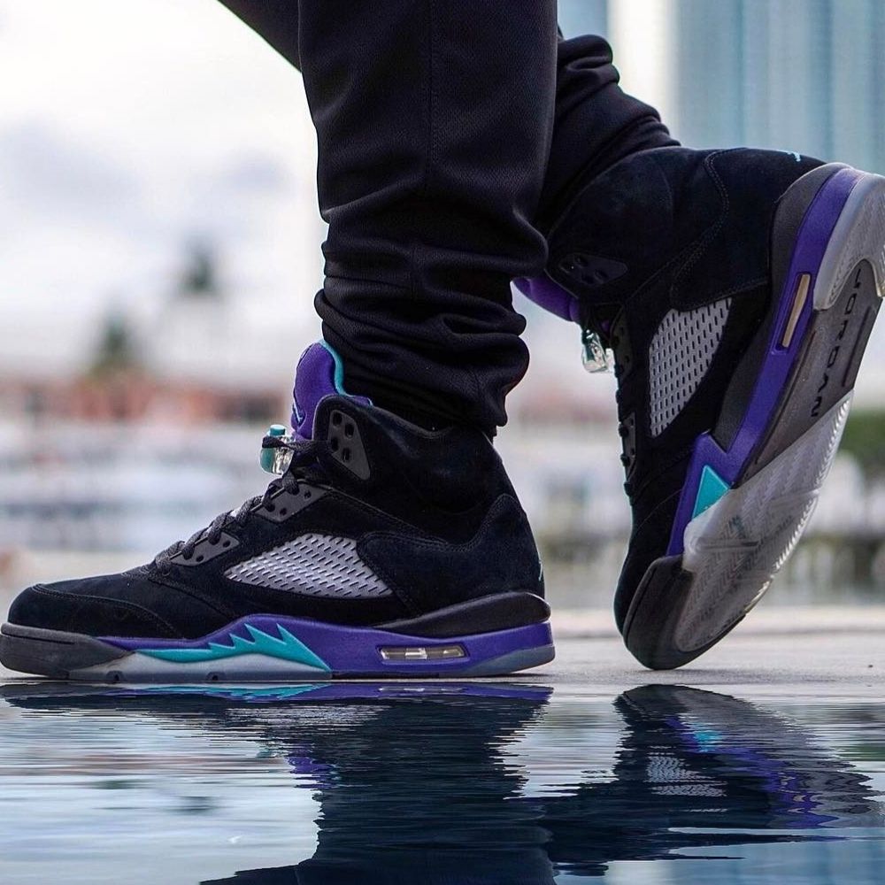 Air Jordan 5 Retro Black Grape 2013