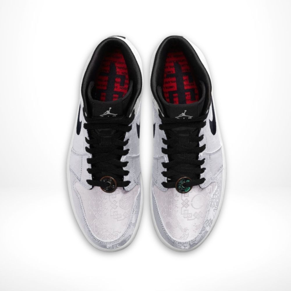 Air Jordan 1 Mid x Clot "Fearless Grey" – CU2804-100