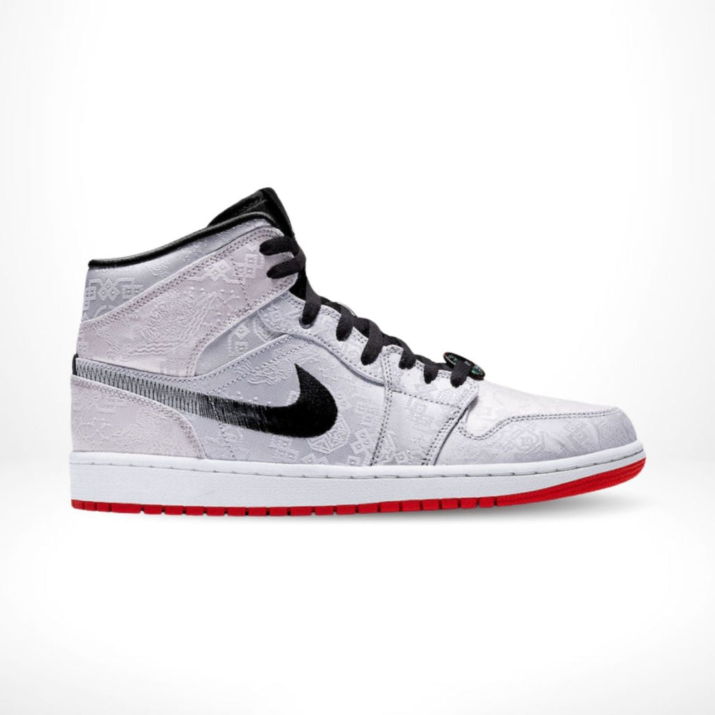 Air Jordan 1 Mid x Clot "Fearless Grey" – CU2804-100