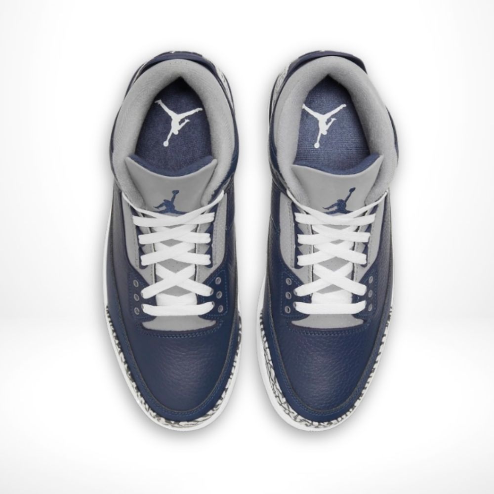 Air Jordan 3 Retro Georgetown Midnight Navy